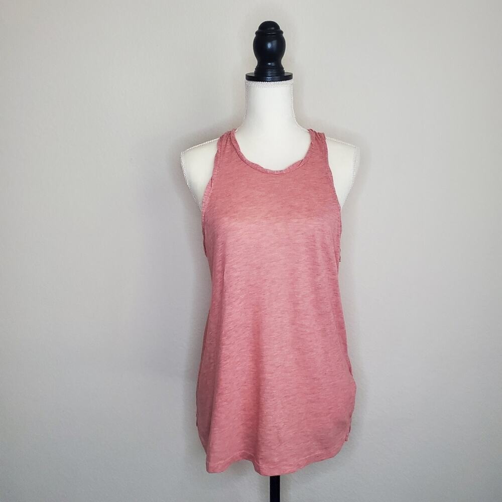 Joie Pink Racerback Tank Top Medium